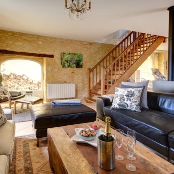 Interior lounge, Gites in the Dordogne to rent